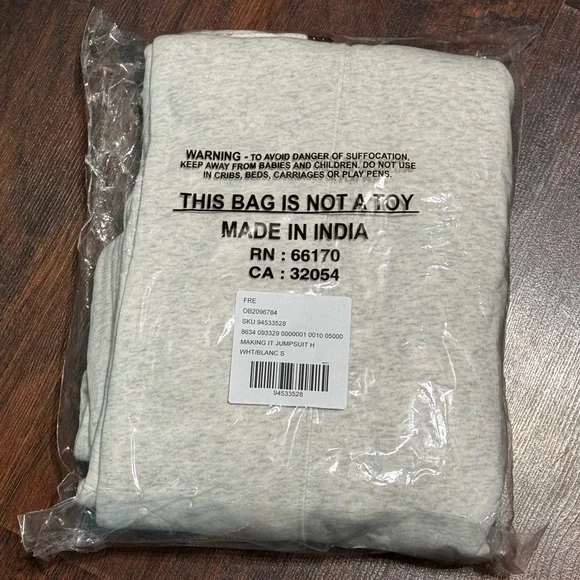 FREE PEOPLE Making It Jumpsuit Small nwt - Picture 8 of 12